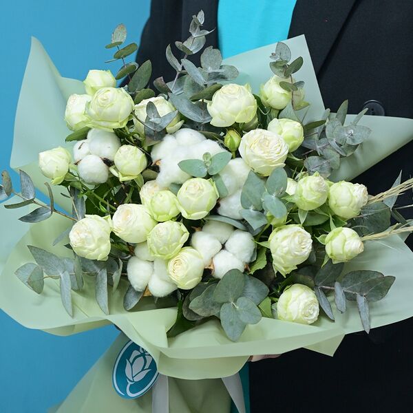 Букет из пионов реддисона