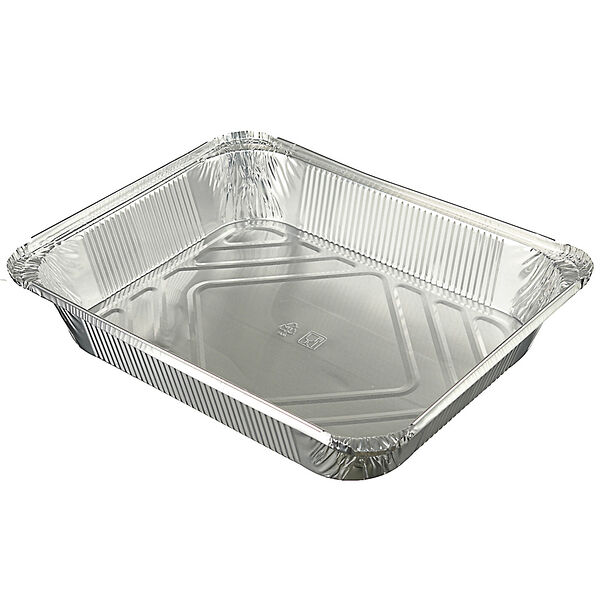 Форма для запекания, алюминиевая фольга, 32,2x25,5x5,1см, дно 27,2x21,2cм, 3180мл, l-край, 99-03