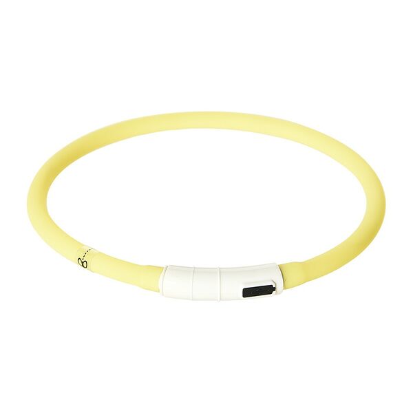 Ошейник для собак FOXIE Night-light светодиодный 55см желтый