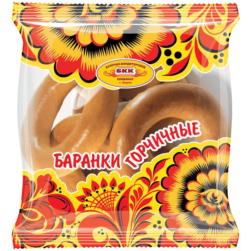 

Баранки БКК Горчичные первый сорт 315 г
