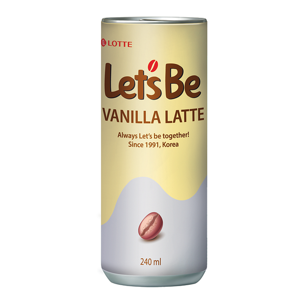 Кофейный напиток Lotte Let's Be Vanilla Latte