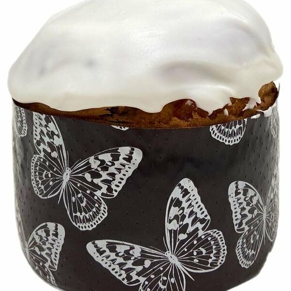 Кулич Ашан дрожжевой с изюмом