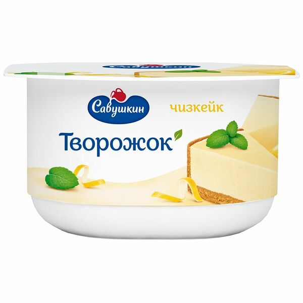 Паста творожная Савушкин чизкейк 3.5%, 120г