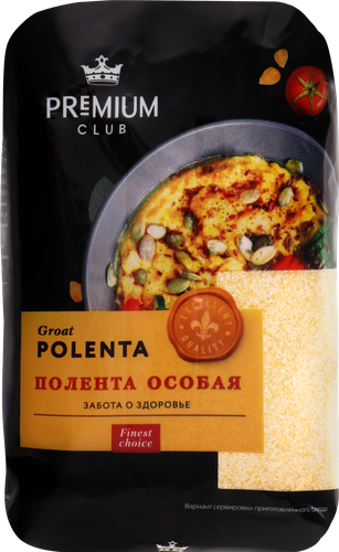 

Крупа кукурузная для поленты PREMIUM CLUB особая