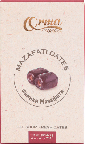 Финики Mazafati с косточкой 200г