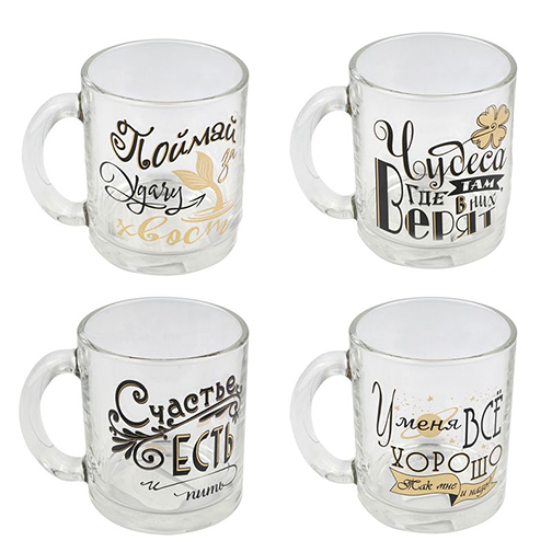Кружка Osz Пожелания, в ассортименте