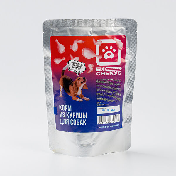 Корм влажный для собак 