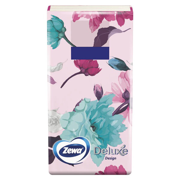 Платок носовой ZEWA 1шт Дизайн