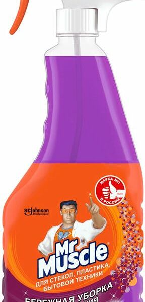 Средство Mr. Muscle Лаванда чистящее для мытья стекол пластика и бытовой техники