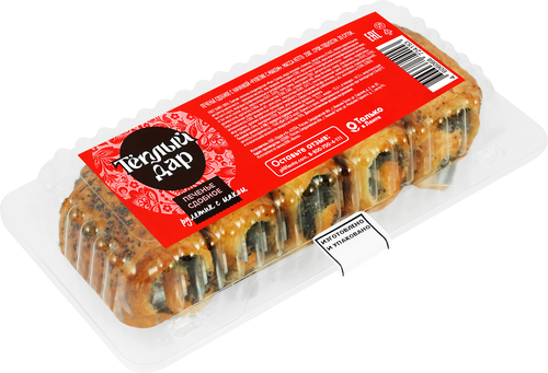 

Печенье сдобное Темплый Дар Рулетик с маком 200 г