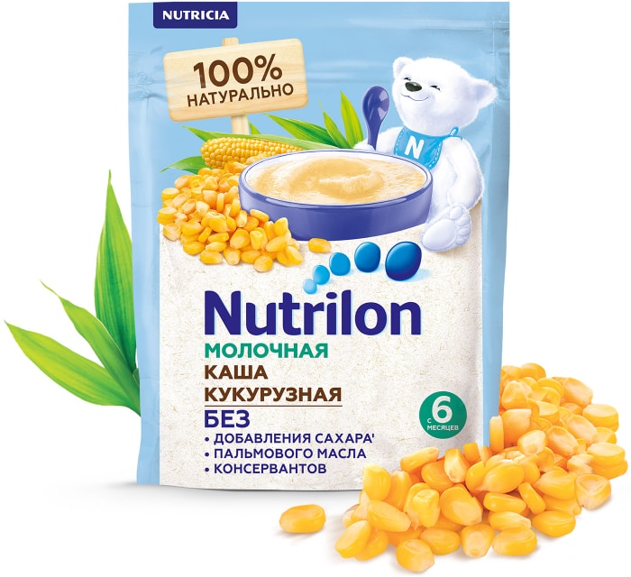 

Каша кукурузная Nutrilon молочная с 6 месяцев 200 г