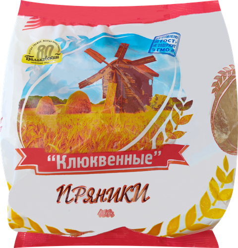 

Пряники Балаковский Клюквенные 400 г