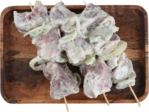 

Шашлык из свиной шеи ЛЕНТА FRESH с киви, весовой