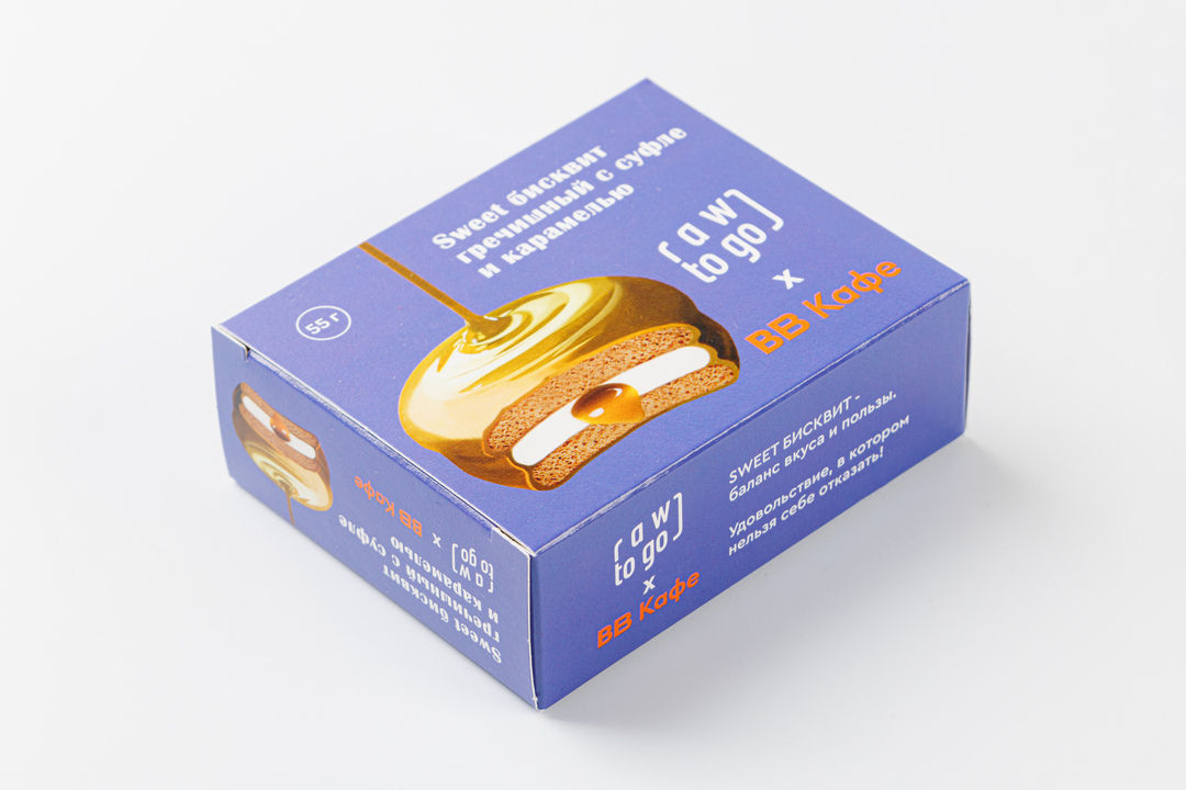 

Комбо капучино 0,4 на кокосовом напитке и Пирожное веган Sweet бисквит гречишный, кафе