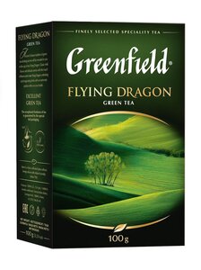 Чай зеленый Greenfield Flying Dragon листовой в Магнит со скидкой –19%