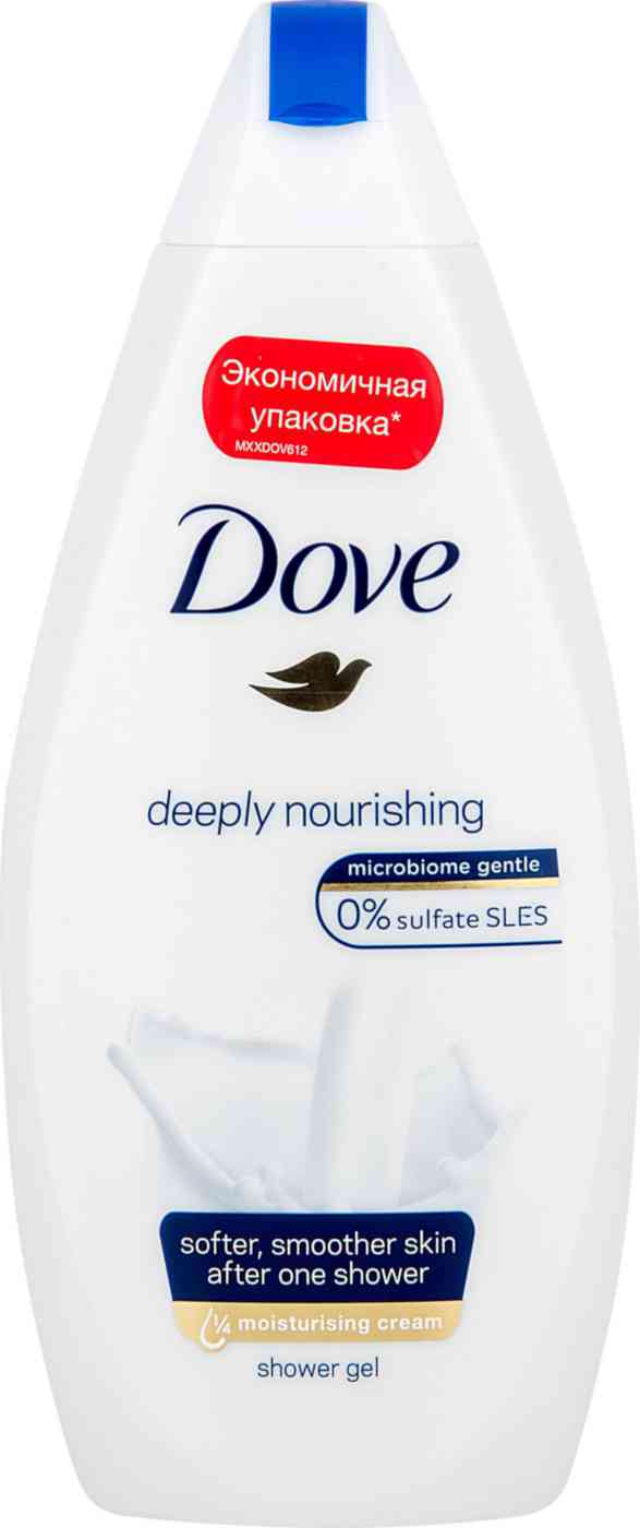 

Крем-гель для душа Dove глубокое питание и увлажнение 500 мл