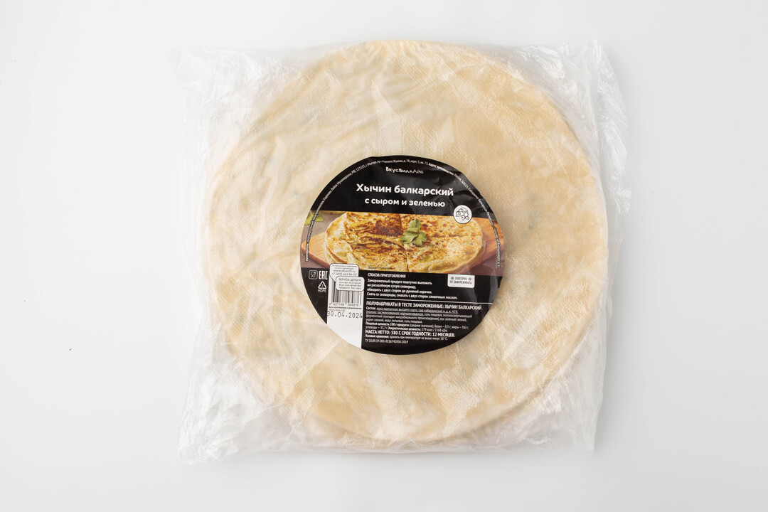 

Хычины с сыром и зеленью, замороженные 580 г