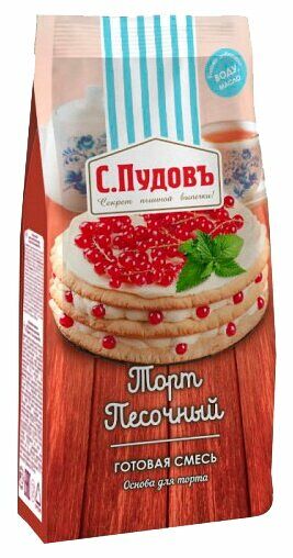 Смесь для выпечки С.Пудовъ Торт песочный 400г