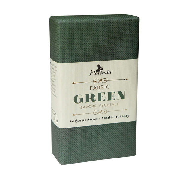 Мыло твердое Florinda Fabric green, 200 г