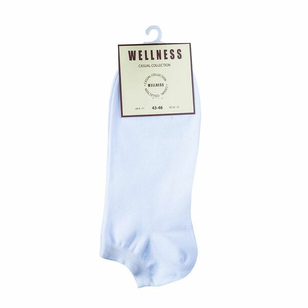 Носки WELLNESS CASUAL цвет белый, размер 43-46 Россия