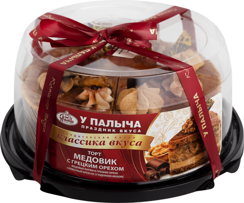 

Торт У Палыча Медовик с грецким орехом, 510 г
