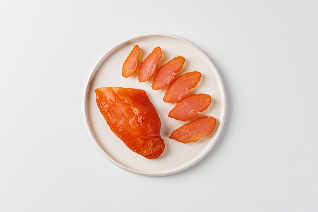 

Карпаччо из курицы сырокопченое