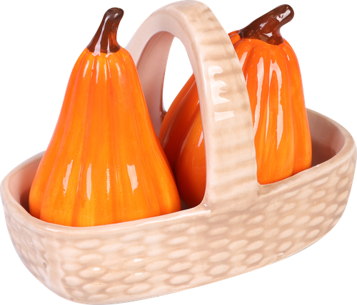 

Набор емкостей для специй Homeclub Тыквы керамика