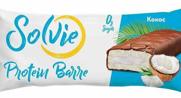 Батончик протеиновый Solvie Protein Barre кокос без сахара