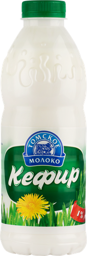 

Кефир Томское молоко обезжиренный 1% 900 г