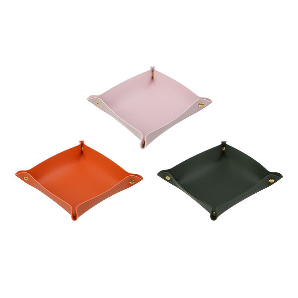 Vetta корзина для хранения, полиуретан, 15х15х4 см, 3 цвета