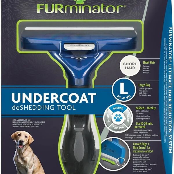 Фурминатор L для крупных собак с короткой шерстью