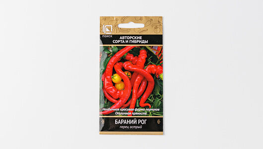 Семена Поиск перец острый бараний рог 0.25 г