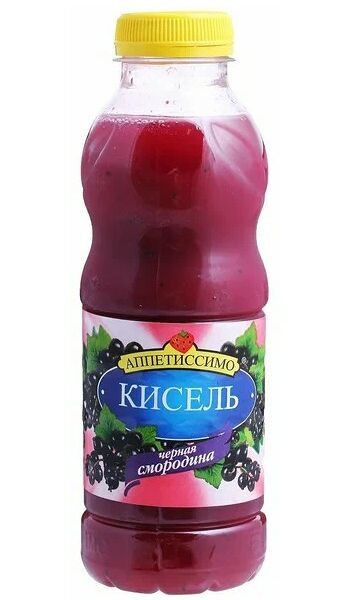 Кисель Черная Смородина Аппетиссимо, 0.5л