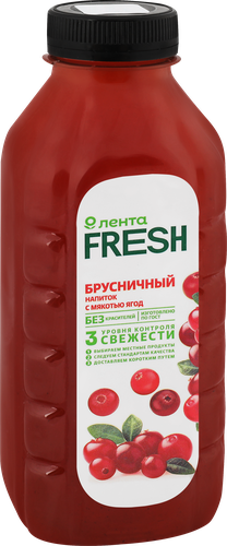 

Напиток Безалкогольный Негазированный, морс Брусничный 500 мл