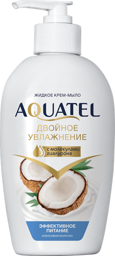 

Крем-мыло Aquatel кокосовое молочко 280 г