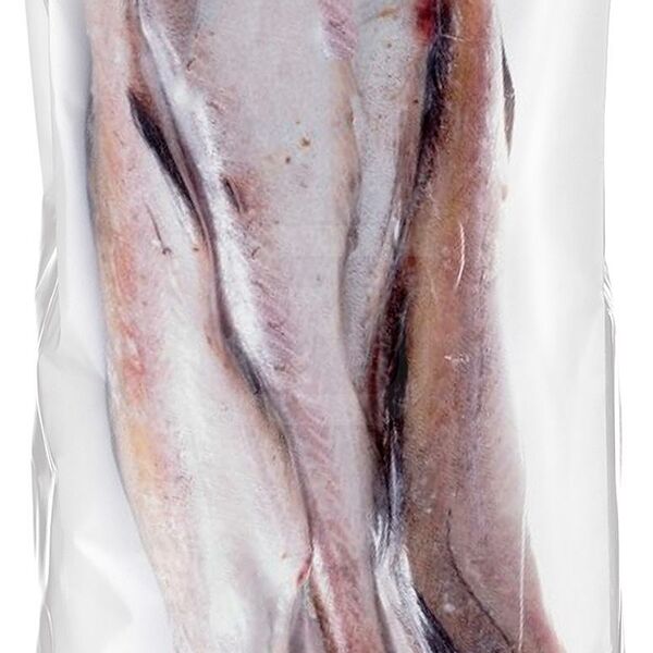 Минтай свежемороженый без головы, непотрошеный