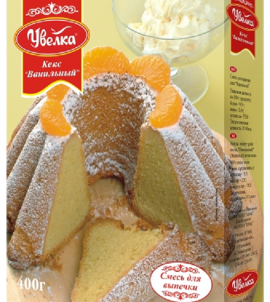 Смесь для выпечки Увелка кекс ванильный