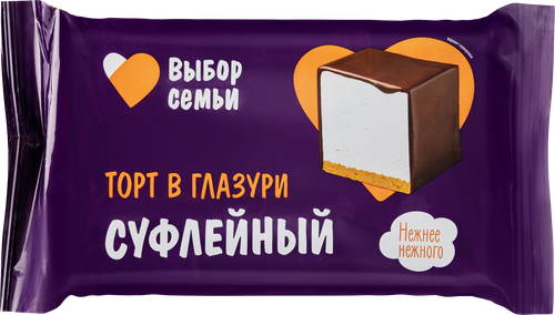 

Торт ВЫБОР СЕМЬИ Суфлейный, 350г