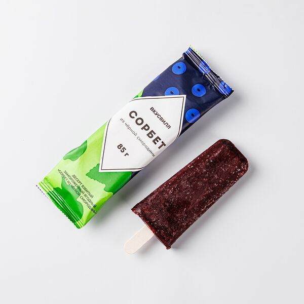 Сорбет из черной смородины