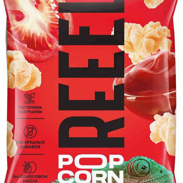 Попкорн Reeel кетчуп соленый с пикантными добавками, 30 г