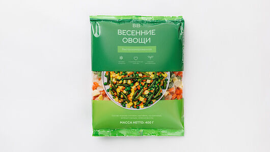 Весенние овощи, свежезамороженные(Продукт замороженный)