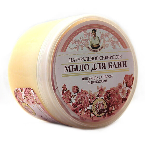 Мыло для бани Рецепты Бабушки Агафьи Цветочное 500 мл
