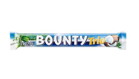 Bounty Trio шоколадный батончик с нежной мякотью кокоса 82.5 г
