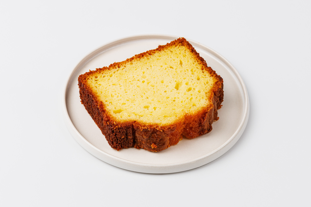 

Шифоновый кекс с лимонной цедрой, кафе