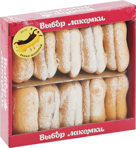 

Печенье сдобное Выбор лакомки банан-шоколад 500 г