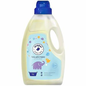 Гель для стирки гипоаллергенный для детского белья Mepsi 1 л