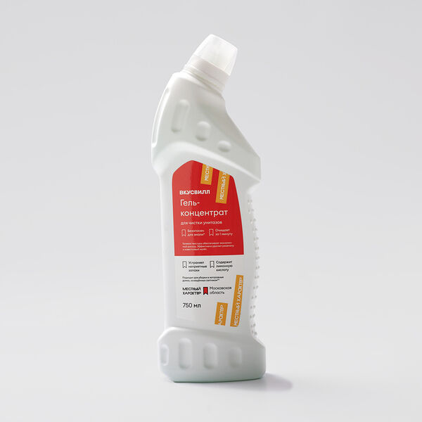 Гель-концентрат для чистки унитазов, 750 мл