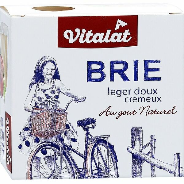 Сыр мягкий Vitalat Бри с белой плесенью 60%