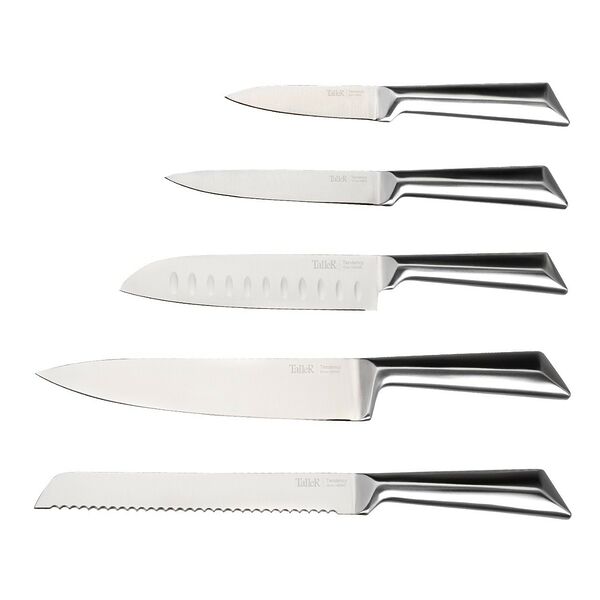 Набор ножей TalleR TR-22088 Tendency, 6 шт, нерж. сталь/дерево
