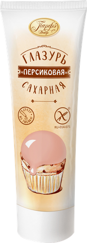 

Глазурь Парфэ Декор сахарная персиковая 120 г